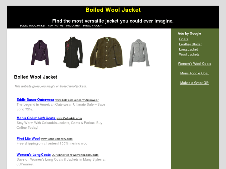 www.boiledwooljacket.com