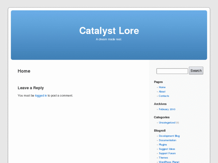 www.catalystlore.com