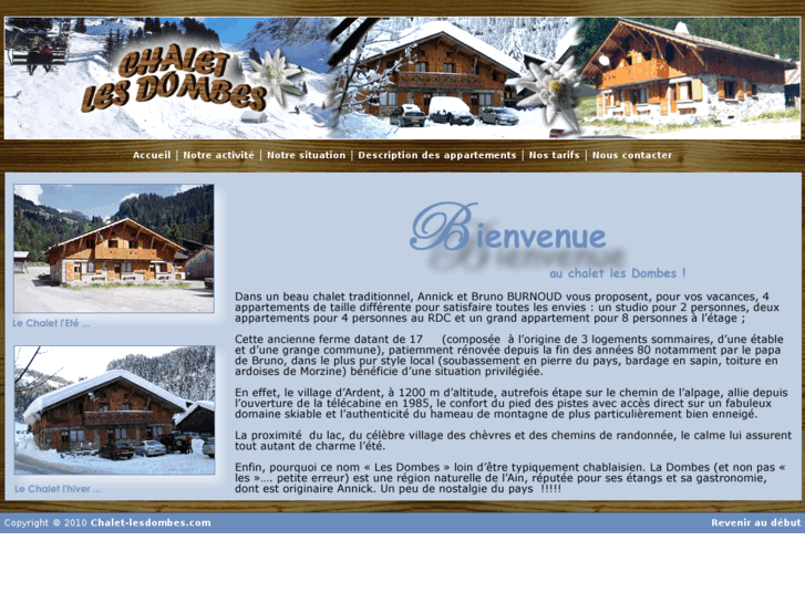 www.chalet-lesdombes.com