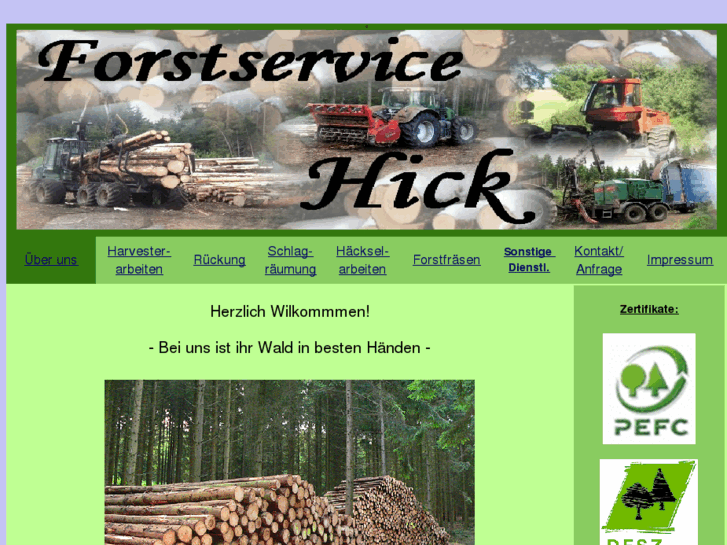 www.forstbetrieb-hick.com