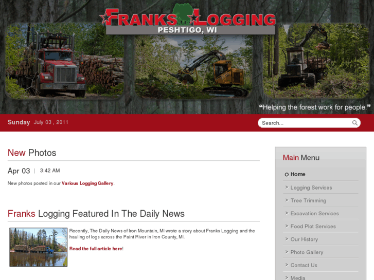 www.frankslogginginc.com