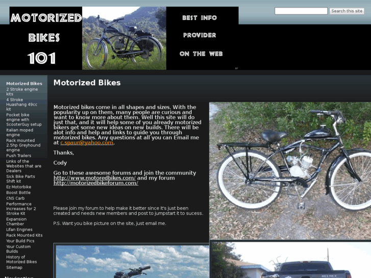 www.motorizedbikes101.info