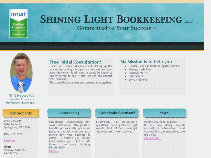 www.shininglightbookkeeping.com