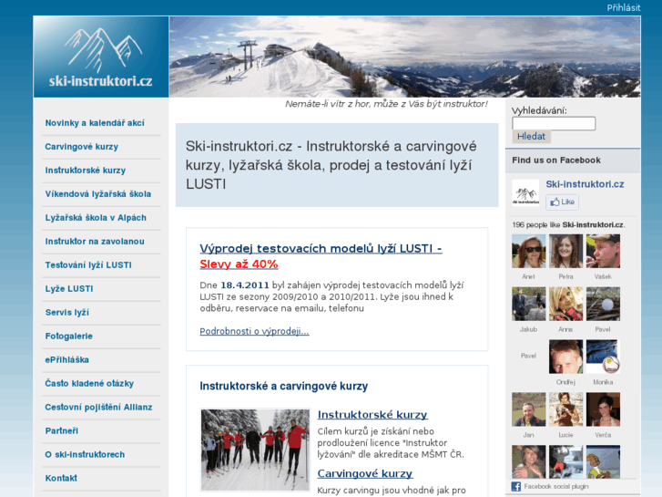 www.ski-instruktori.cz