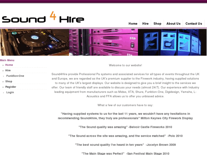 www.sound4hire.com