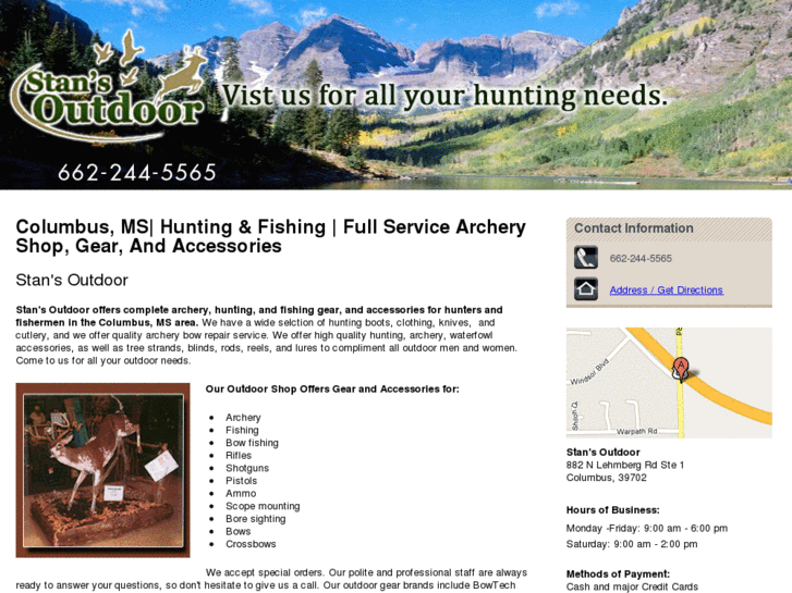 www.stansoutdoorinc.com