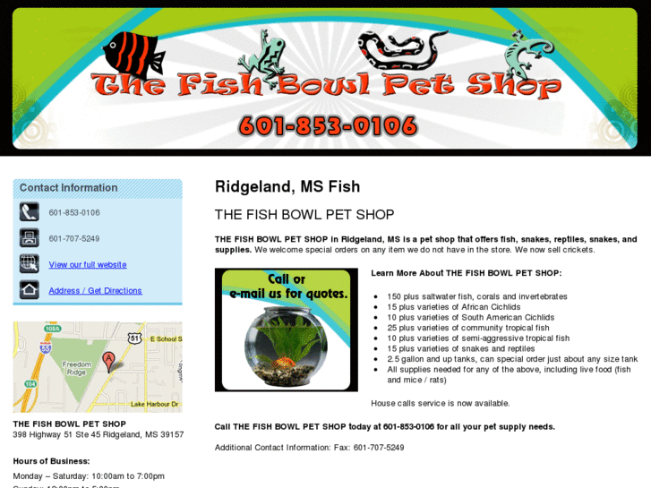 www.thefishbowlpetshop.net