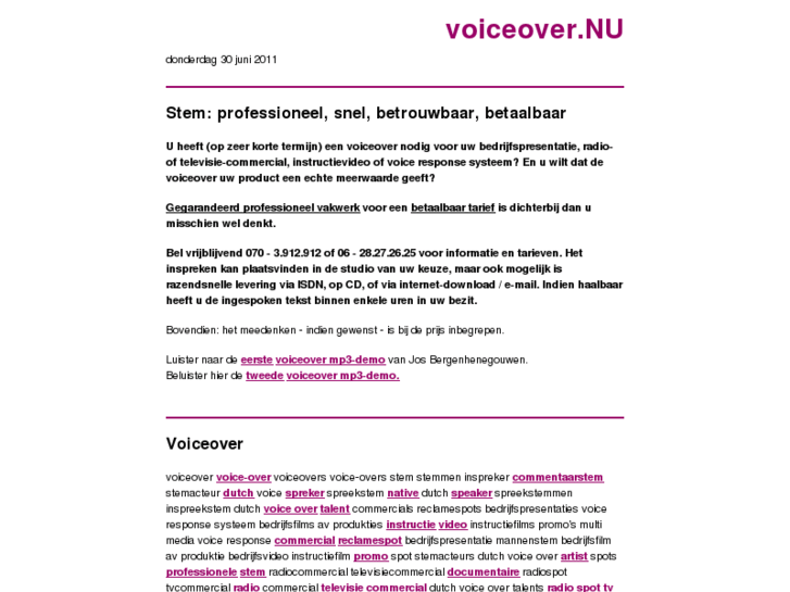 www.voiceover.nu