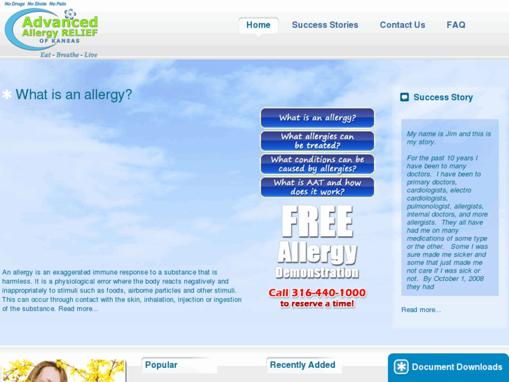 www.advancedallergyreliefofkansas.com