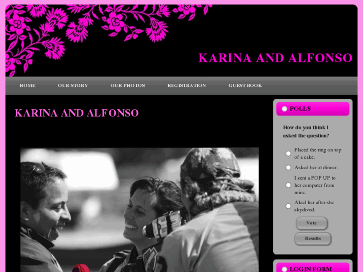 www.alfonsoandkarina.com