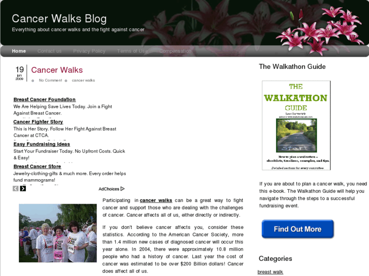 www.cancerwalksblog.com