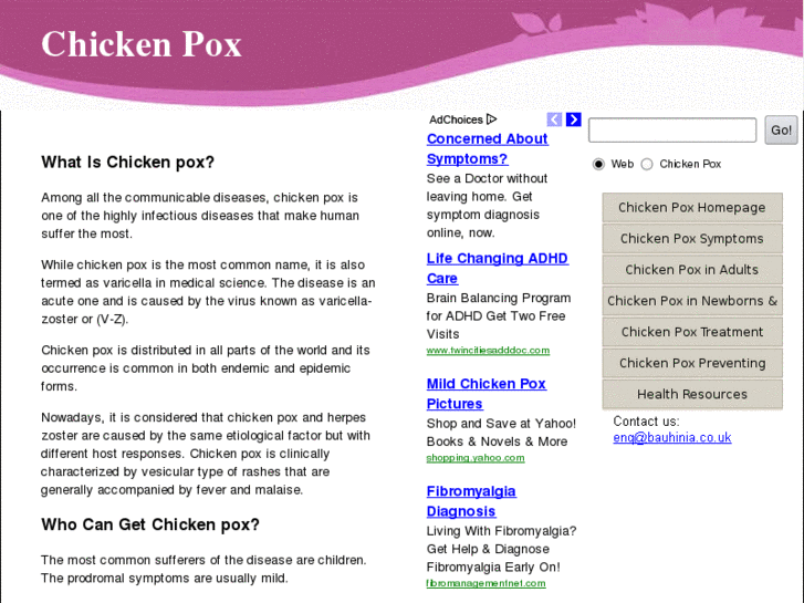 www.chicken-pox.com.au