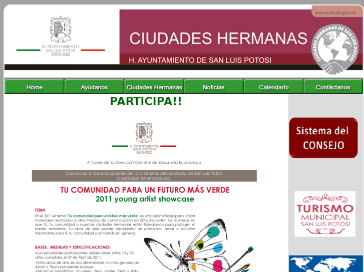 www.ciudadeshermanas.org