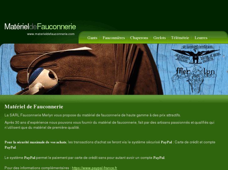 www.fauconneriemateriel.com