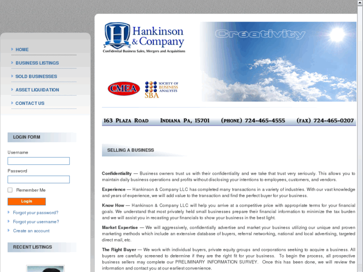 www.hankinsonco.com