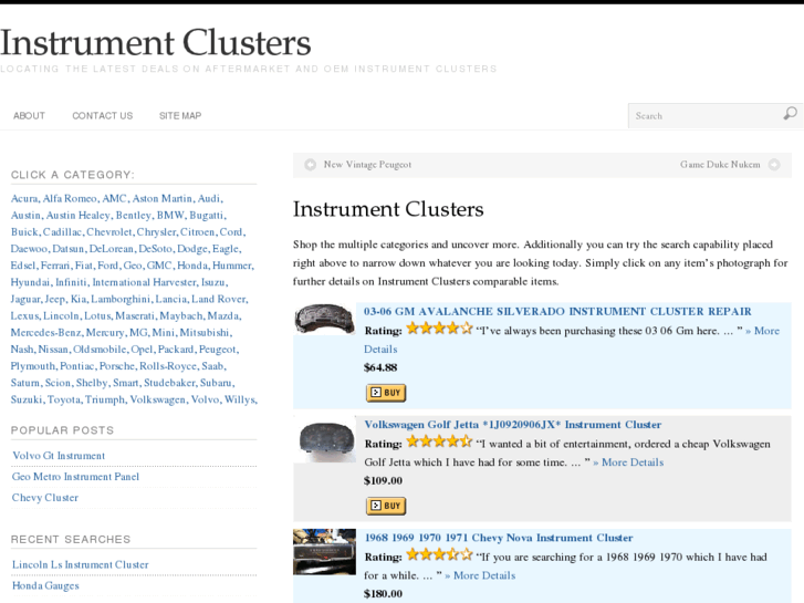 www.instrument-clusters.net