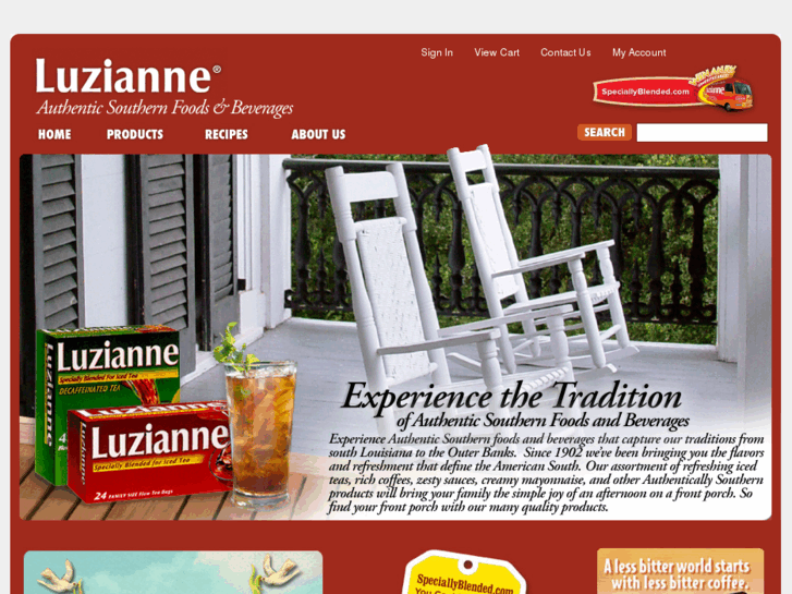 www.luzianne.com