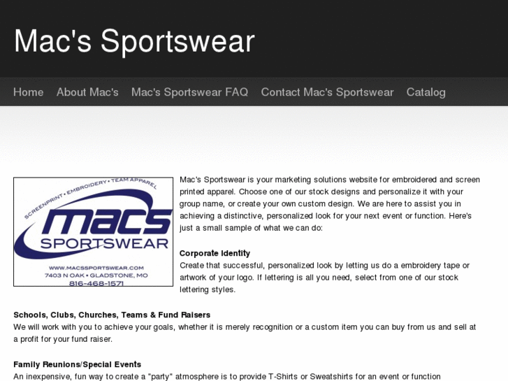 www.macssportswear.com