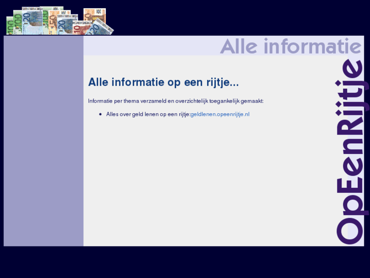 www.opeenrijtje.nl