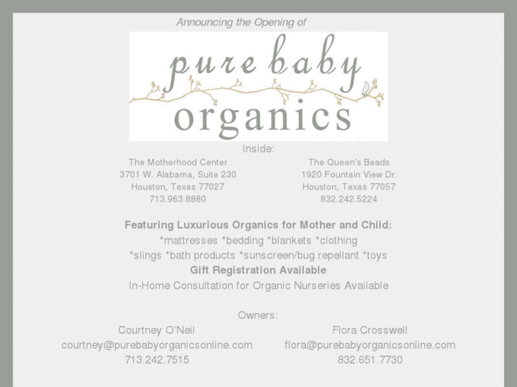 www.purebabyorganicsonline.com