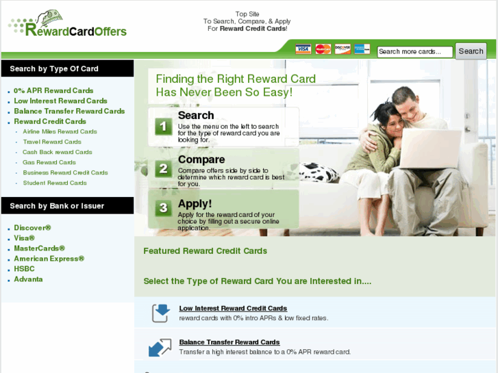 www.rewardcardoffers.com