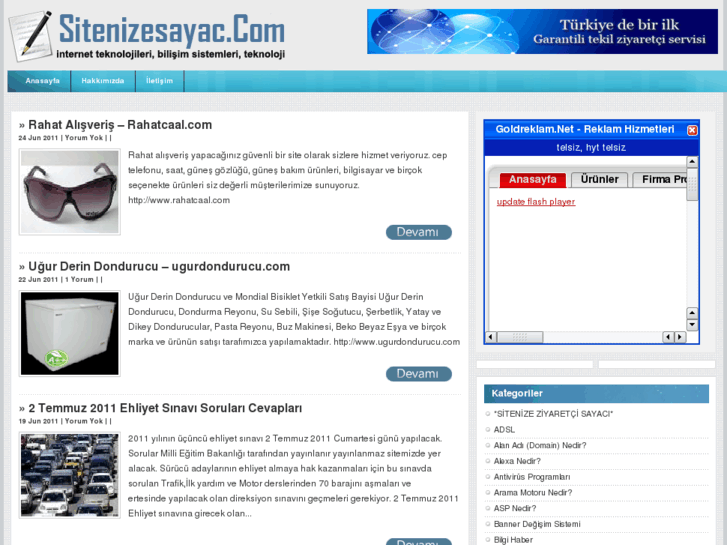 www.sitenizesayac.com