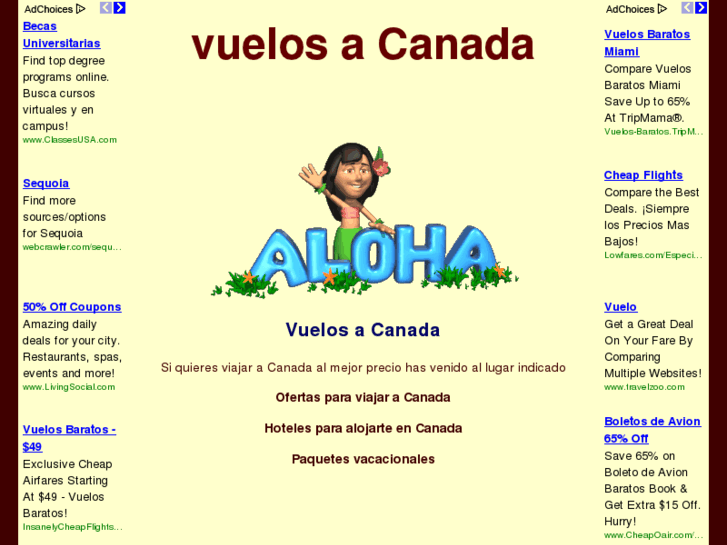 www.vuelosacanada.com