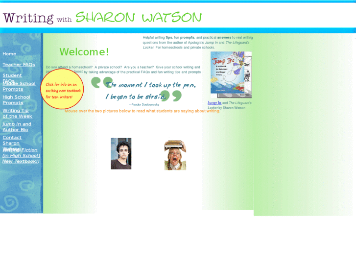 www.writingwithsharonwatson.com