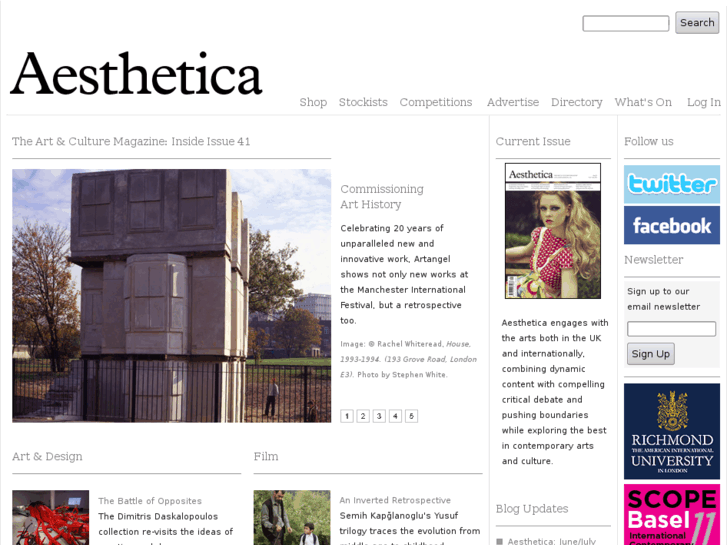 www.aestheticamagazine.info