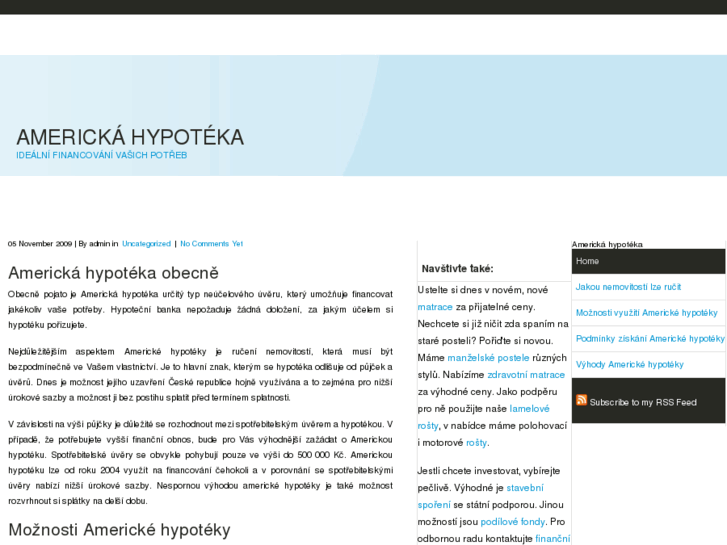 www.americka-hypoteka.net