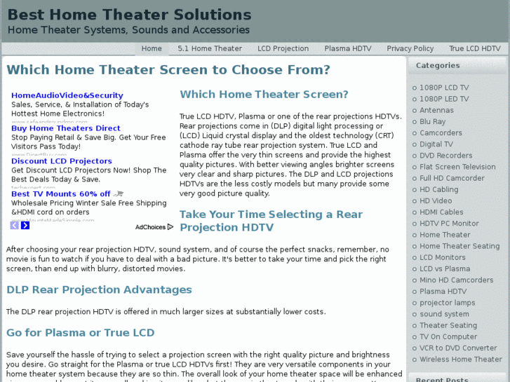 www.besthometheatersolutions.com