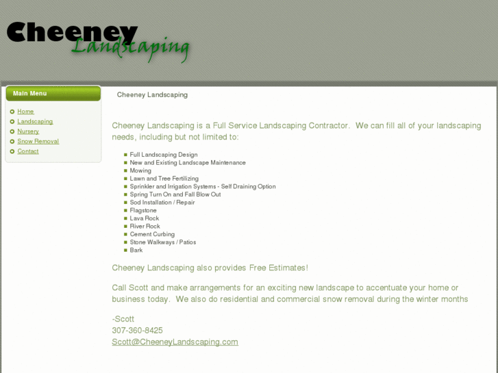 www.cheeneylandscaping.com