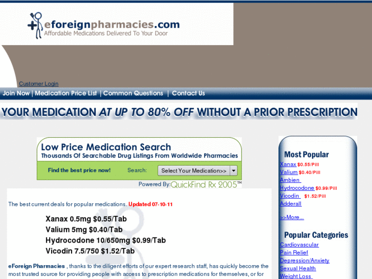 www.eforeignpharmacies.com