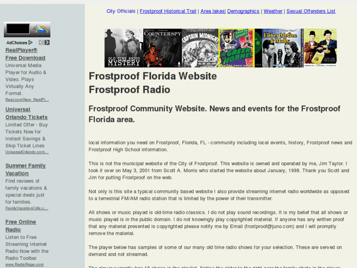 www.frostproof.net