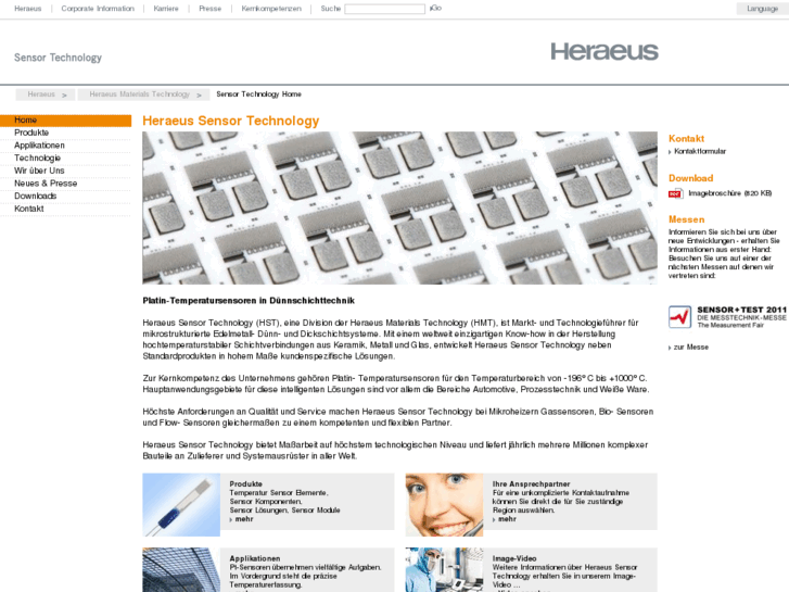 www.heraeus-sensor-technology.de