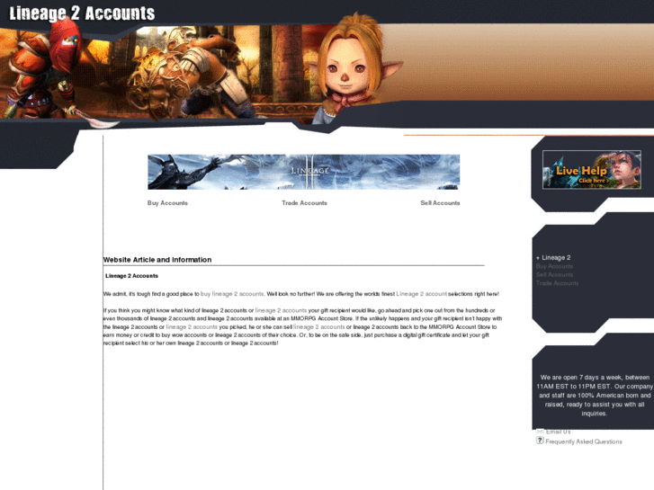 www.lineage2account.net