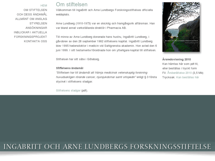 www.lundbergsstiftelsen.com