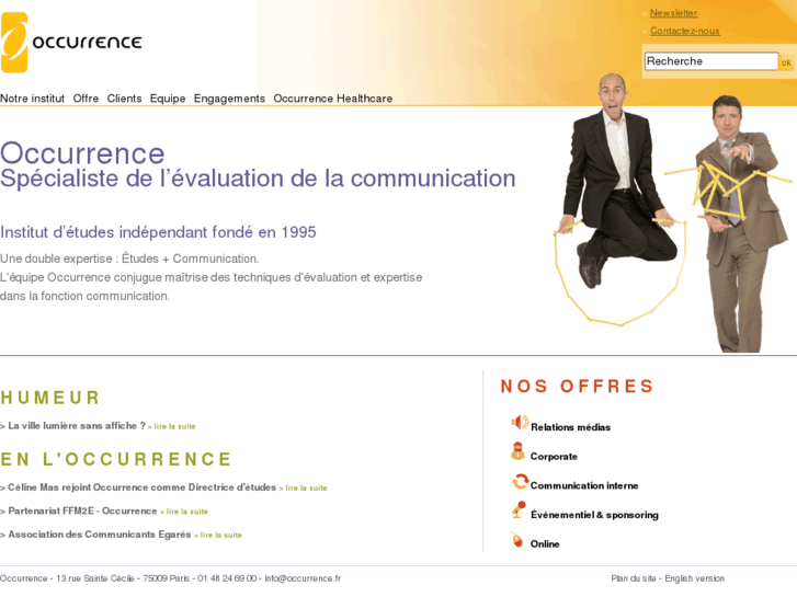 www.occurrence.fr