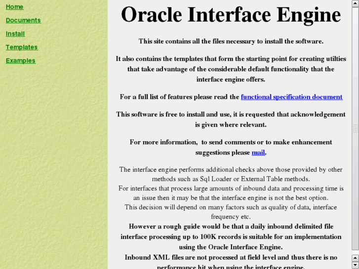 www.oracleinterfaceengine.com