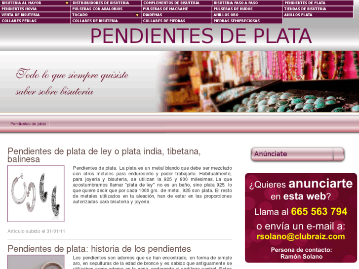 www.pendientesdeplata.es