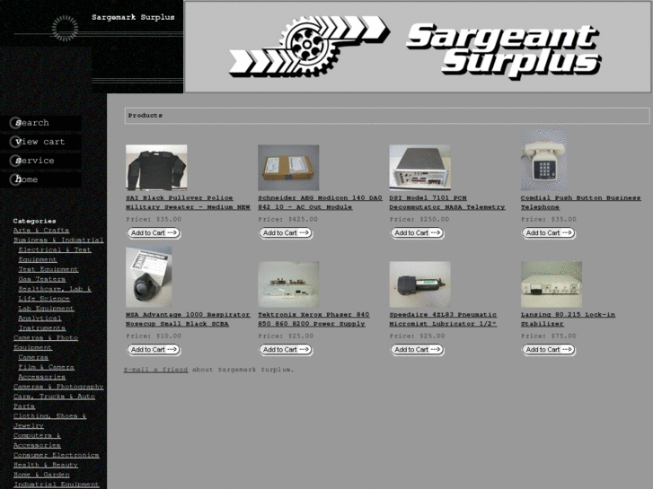 www.sargemarksurplus.com
