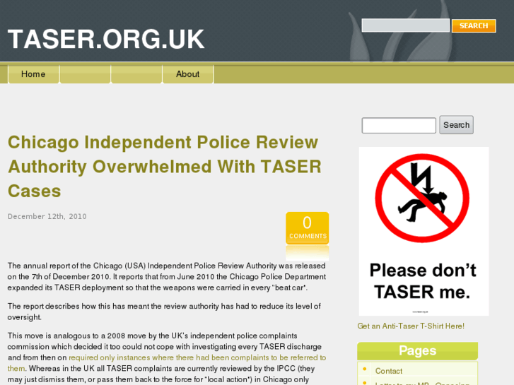 www.taser.org.uk