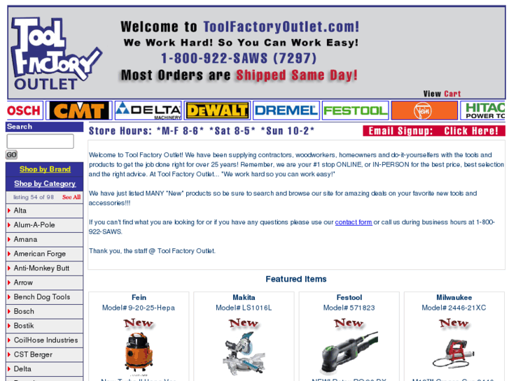 www.toolfactoryoutlet.com