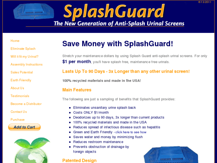 www.urinalsplashguard.com