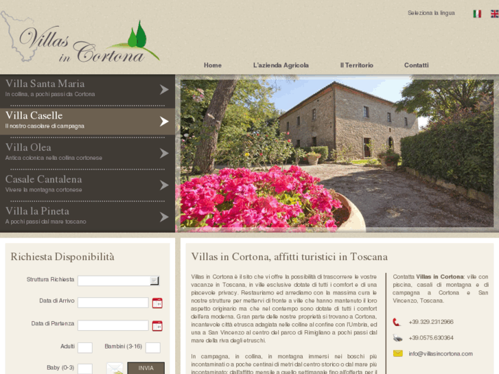 www.villasincortona.com