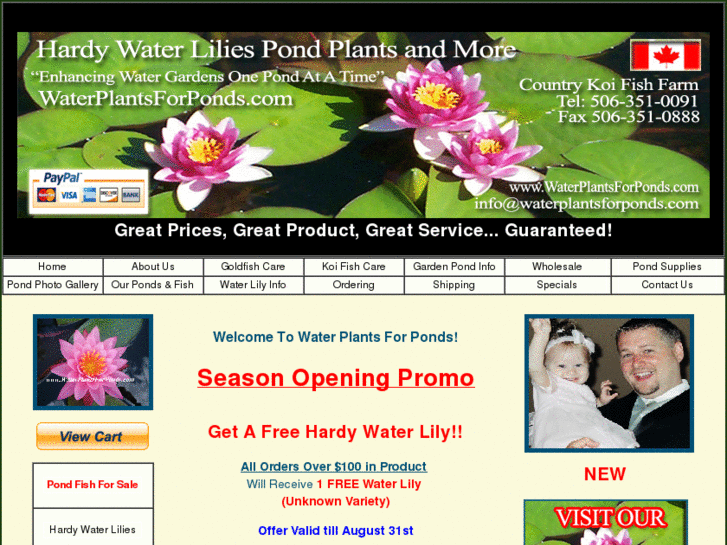 www.waterplantsforponds.com