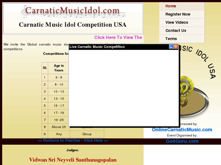 www.carnaticmusicidol.com