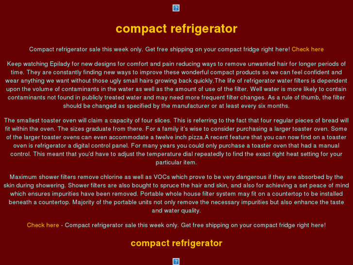 www.compact-refrigerator.net