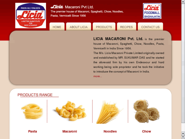 www.liciapasta.com