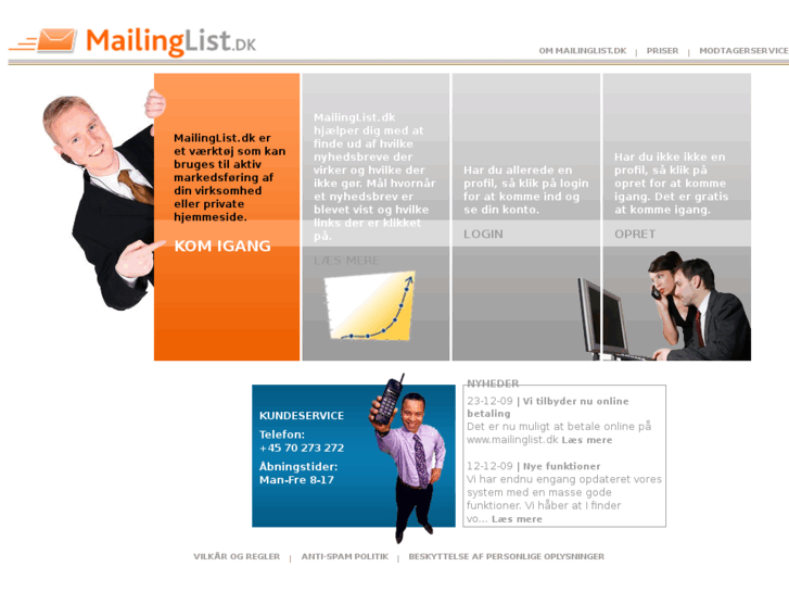 www.mailinglist.dk